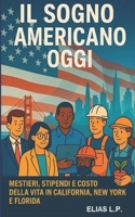 IL SOGNO AMERICANO OGGI: MESTIERI, STIPENDI E COSTO DELLA VITA IN CALIFORNIA, NEW YORK E FLORIDA (Italian Edition) B0FD8SHNV7 Book Cover