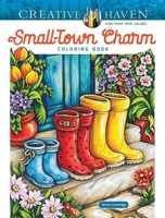 Creative Haven Small-Town Charm 0486854027 Book Cover