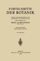 Fortschritte Der Botanik: Neunter Band 3642905692 Book Cover