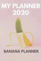 banana planner, nice banana cover, size: 6*9 inch 1675954003 Book Cover
