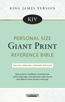 KJV Pers Gtpt Ref Black: Deluxe Genuine Cowhide Edition 1683071875 Book Cover