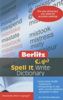 Spell It Right Dictionary 9812469818 Book Cover