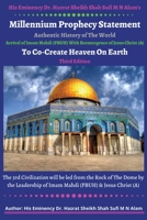 His Eminency Dr. Hazrat Sheikh Shah Sufi M N Alam's Proclamation of Millennium Prophecy Statement Heralds a Golden Age: Authentic History of The World, Arrival of Imam Mahdi along with Reemergence of  0578626403 Book Cover