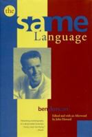 The Same Language 0817314792 Book Cover