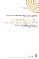 Appropriation des langues et subjectivité (French Edition) 2753906610 Book Cover
