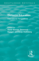 Distance Education: International Perspectives 0367471795 Book Cover