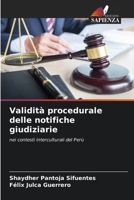 Validità procedurale delle notifiche giudiziarie 6209122051 Book Cover