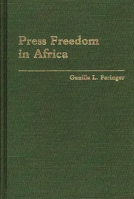Press Freedom in Africa: 0275937712 Book Cover