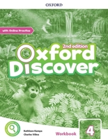 Oxford Discover 2e Level 4 Workbook with Online Practice 0194053989 Book Cover