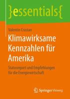 Klimawirksame Kennzahlen F�r Amerika: Statusreport Und Empfehlungen F�r Die Energiewirtschaft 3658204389 Book Cover