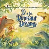 D is for Dinosaur Dreams: An Enchanting ABC Journey into the World of Dinosaurs: A Beautifully Illustrated ABC Book for Kids Who Love Dinosaurs and Fa B0DZHFWXDZ Book Cover