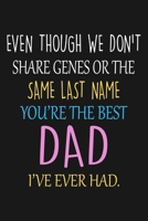 You're The Best Stepdad I've Ever Had Notebook: Lined Journal For Taking Notes, Perfect For Work Or Home, Stepdad Appreciation Or Father's Day Gift. 1676622942 Book Cover