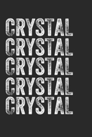 Name CRYSTAL Journal Customized Gift For CRYSTAL A beautiful personalized: Lined Notebook / Journal Gift, Notebook for CRYSTAL,120 Pages, 6 x 9 inches ... Family Notebook,Customized Journal, T 1677950552 Book Cover
