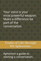 TRUTHS of LIFE through 101 APHORISMS B08KGT7HKR Book Cover