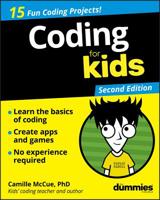 Coding for Kids for Dummies 1119555167 Book Cover