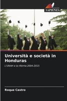 Università e società in Honduras 6206977889 Book Cover