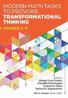 Modern Math Tasks to Provoke Transformational Thinking, Grades 3-5 1680540890 Book Cover