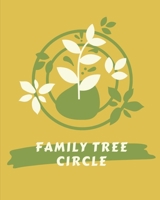 Family Tree Circle: Genealogy Circle Chart Generations Family Tree Historical Pedigree Ethnicity Ancestry DNA Gift Life Branches Siblings Research Zone 1677812354 Book Cover