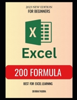 200 Excel Formula | Best For Excel Learners B0CNZP4152 Book Cover
