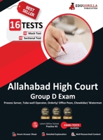 Allahabad High Court Group D Exam Book 2023 (English Edition) - 8 Full Length Mock Tests and 8 Sectional Tests (1000 Solved Questions) with Free Access to Online Tests 9355565380 Book Cover