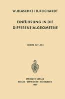 Einfuhrung in Die Differentialgeometrie 3642865046 Book Cover