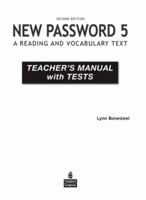 New Password 3 Teacher's Manual 0137011822 Book Cover