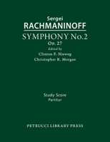Symphony No.2, Op.27: Study score 1608742970 Book Cover