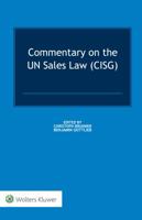 Commentary on the Un Sales Law (Cisg) 9041199780 Book Cover