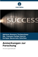 Anmerkungen zur Forschung (German Edition) 6209804187 Book Cover