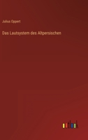 Das Lautsystem des Altpersischen 3563446334 Book Cover
