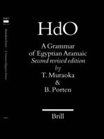 A Grammar of Egyptian Aramaic (Handbook of Oriental Studies. the Near and Middle East, 32) 9004104992 Book Cover