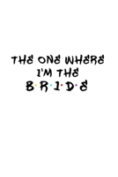 The One Where I'm The Bride: Wedding Guest Book 1087478685 Book Cover