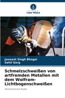 Schmelzschweißen von artfremden Metallen mit dem Wolfram-Lichtbogenschweißen 6207375637 Book Cover