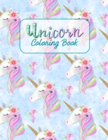 Unicorn Coloring Book: Perfect Fun & Cute Gift For Kids 1678772674 Book Cover