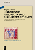 Historische Pragmatik Und Diskurstraditionen Des Gesprchs: Studien Zu Altspanischen Texten 3110742691 Book Cover