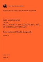 Some Metals and Metallic Compounds. Vol 23 9283212231 Book Cover