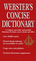 Webster's Concise Dictionary 0517205459 Book Cover