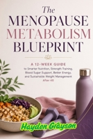 The Menopause Metabolism Blueprint: A 12-Week Guide to Smarter Nutrition, Strength Training, Blood Sugar Support, Better Energy, and Sustainable Weight Management After 40 B0HFNW7V48 Book Cover