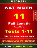 2018 New SAT Math Tests 01-11 Book a 1977824501 Book Cover