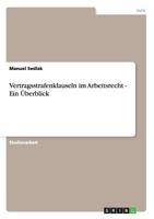 Vertragsstrafenklauseln im Arbeitsrecht 3656334463 Book Cover