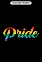 Composition Notebook: LGBT Pride LGBT Awareness Month Gift Gay Rights March Journal/Notebook Blank Lined Ruled 6x9 100 Pages 1672605377 Book Cover