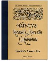 Harvey's Revised English Grammar Answer Key 0880621540 Book Cover