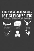 Eine Krankenschwester ist gleichzeitig: Jahres-Kalender f�r das Jahr 2020 Terminplaner f�r Krankenpfleger und Krankenschwestern Organizer 1707707286 Book Cover