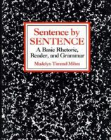 Sentence by Sentence 0155796720 Book Cover