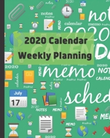 2020 Calendar: Weekly planning 1691110493 Book Cover