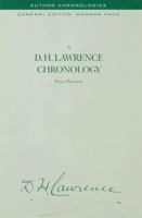 A D.H. Lawrence Chronology (Macmillan Author Chronologies) 0333531337 Book Cover