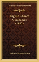 English Church Composers 1141746549 Book Cover