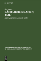 Sämtliche Dramen, Teil 1 3110981505 Book Cover