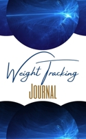 Weight Tracking Journal - Color Interior - Date, Weight Goal, Maximum Lost - Abstract Watercolor Azure Blue Turquoise 1715430697 Book Cover