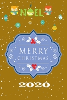 Notebook Merry christmas  2020: Notebook / Journal Gift (6x9 - 110 pages) 1670602060 Book Cover